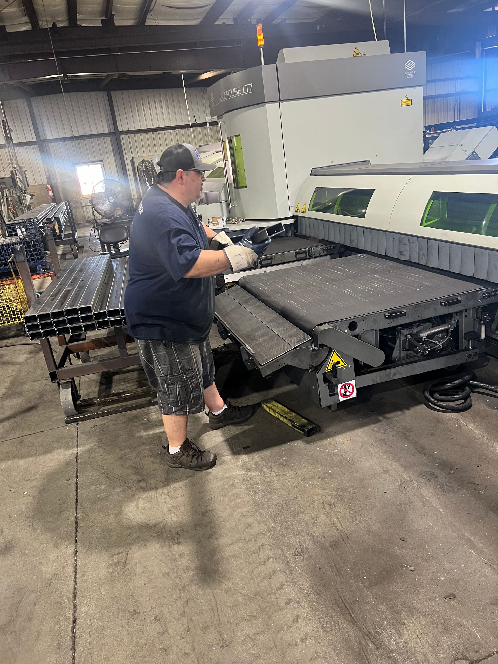 using machining equipment at htc group limited