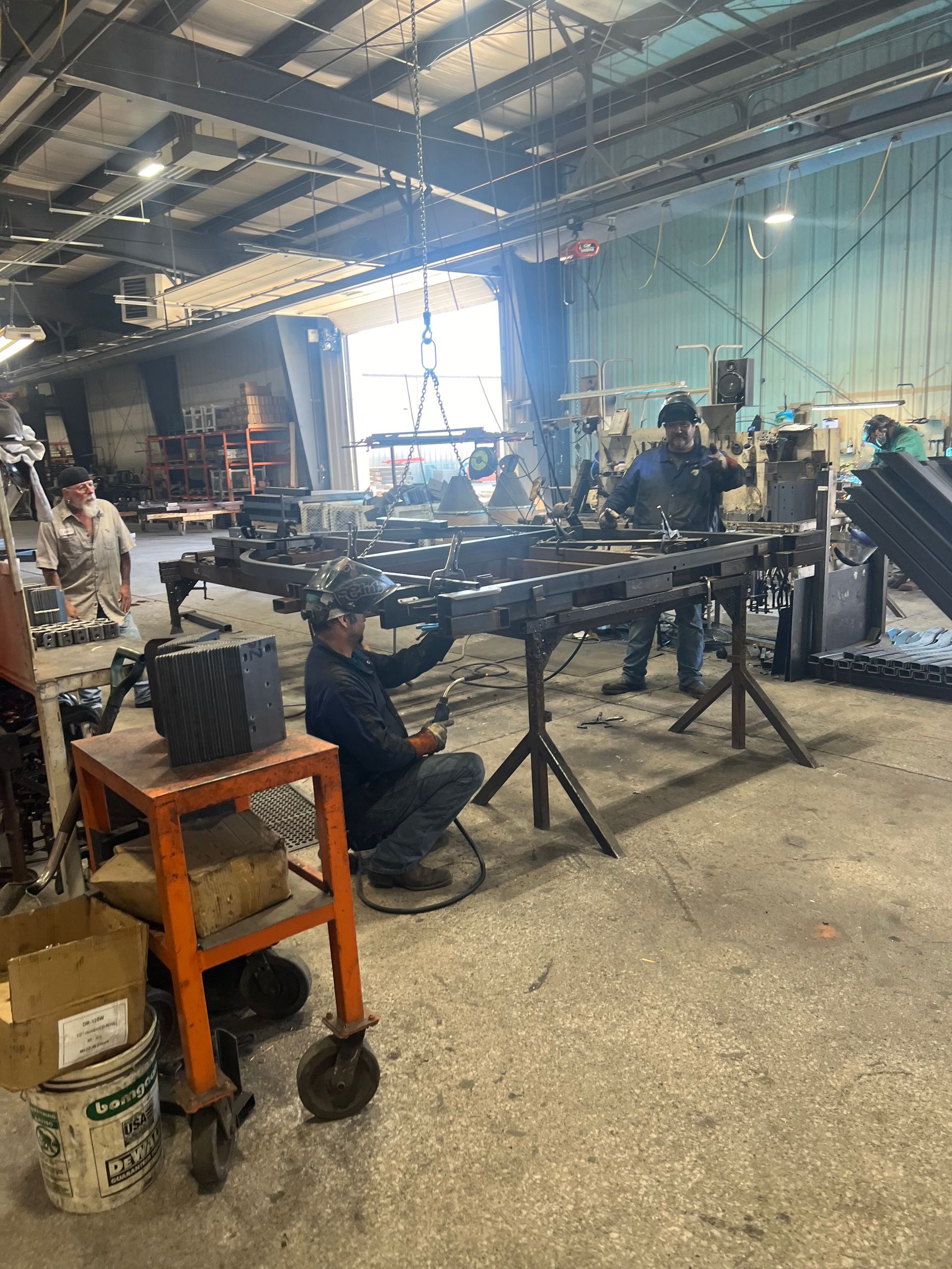 welding and assembly at htc group limited