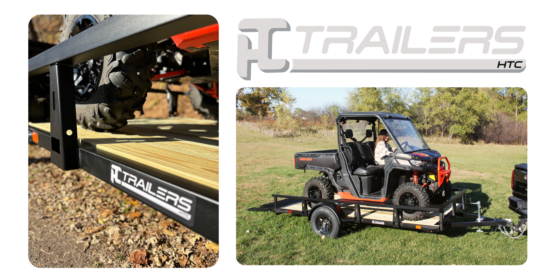 HTC Trailers Utility Trailer collage