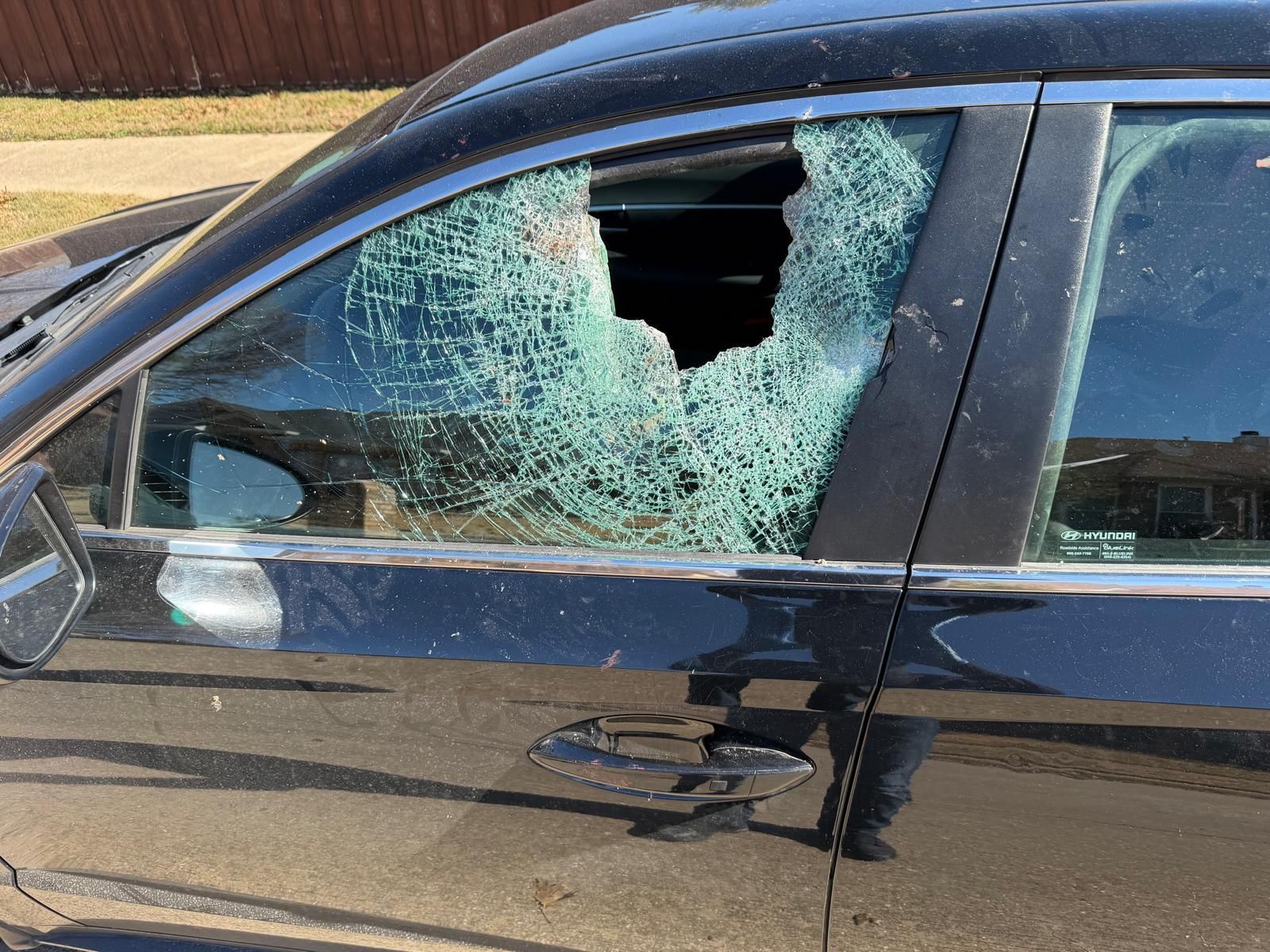 2023 Nissan Altima before windshield replacement 