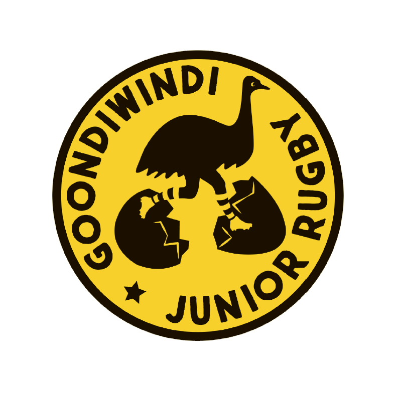 A logo for the goondwindi junior rugby team