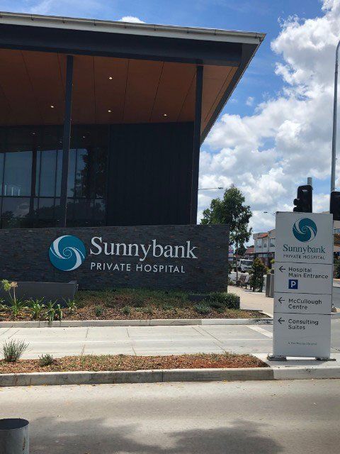 Dr Roger Hinsch Urological Services centre signage