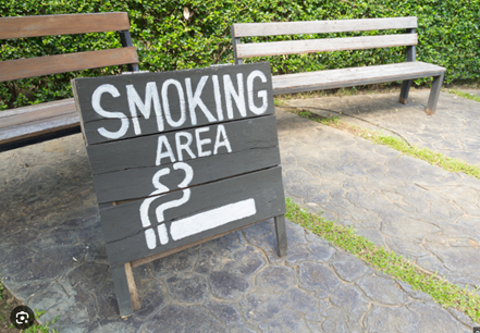 Smoking Area — Sacramento, CA — Easy Living Room and Board Sacramento