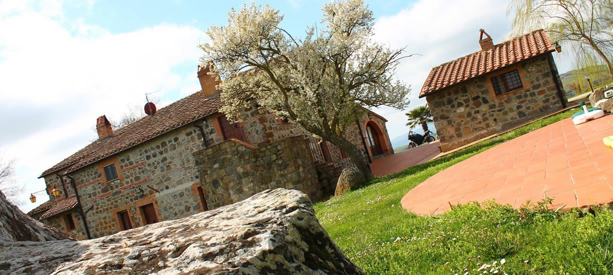 agriturismo nelle colline toscane