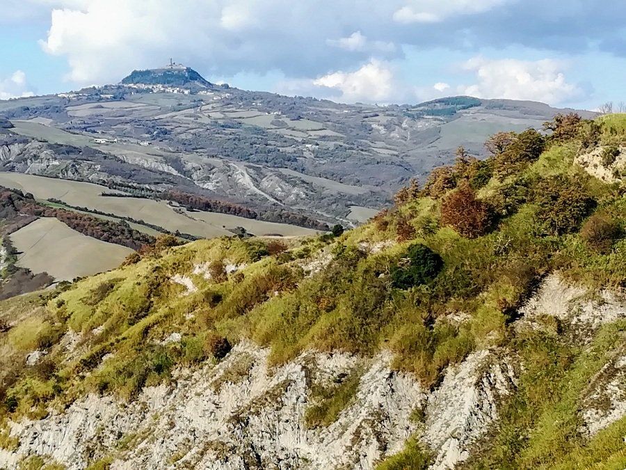paesaggio naturale della Val d'Orcia