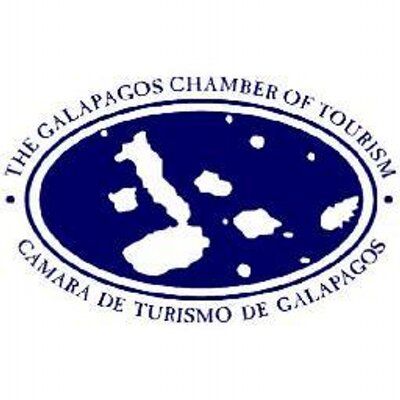 The logo for the galapagos chamber of tourism