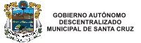 The logo for gobierno autonomo descentralizado municipal de santa cruz