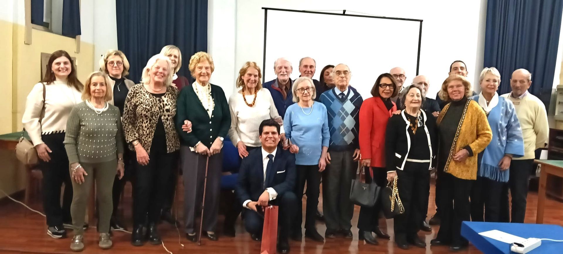 I Soci e amici dell'AIC alla serata dedicata a Barcellona e alla musica spagnola