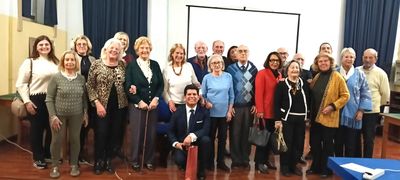 I Soci e amici dell'AIC alla serata dedicata a Barcellona e alla musica spagnola