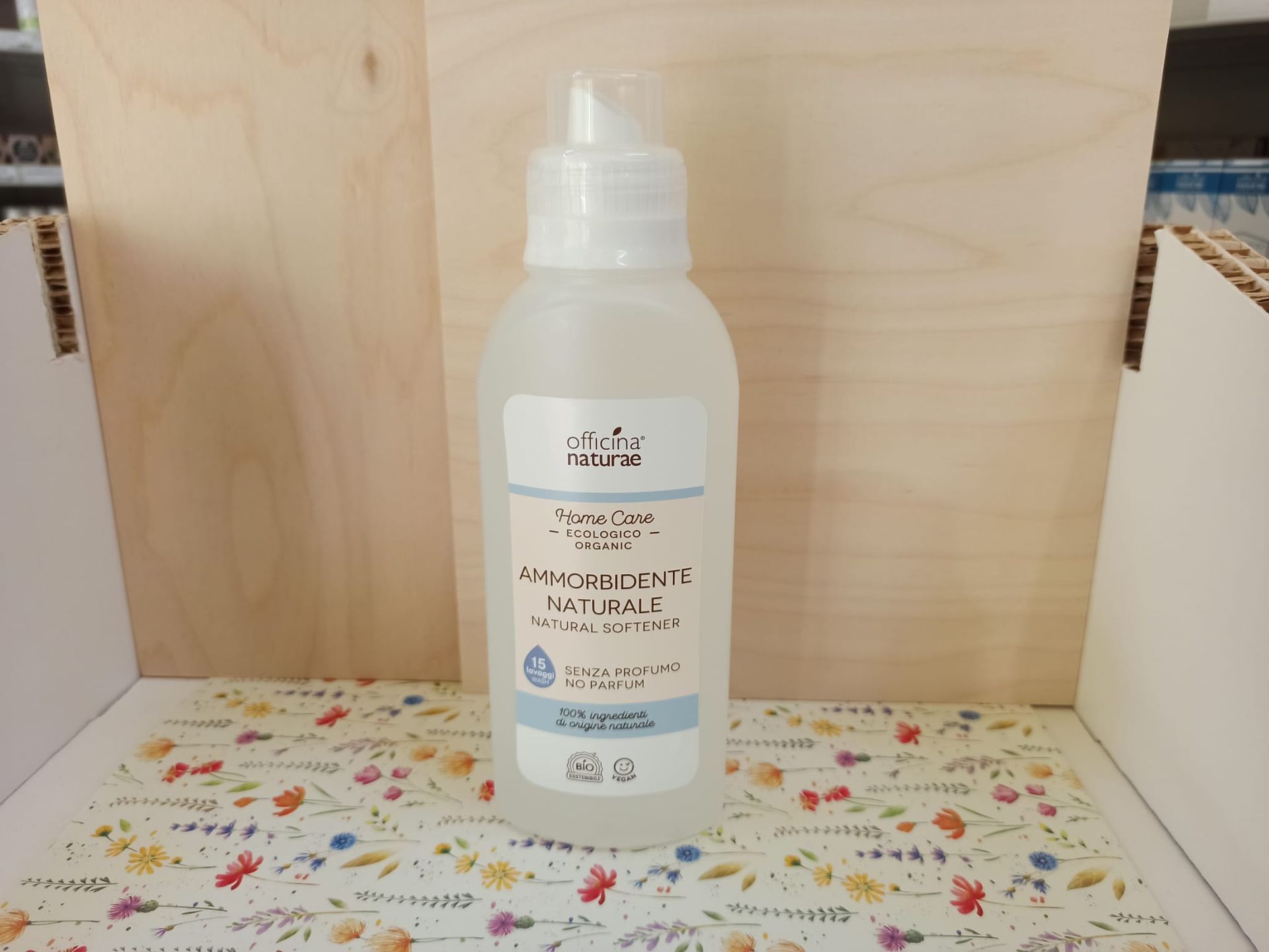 Officina Naturae da Airone a Poggibonsi Siena. ammorbidente naturale senza profumo con ingredienti 100% di origine naturale.