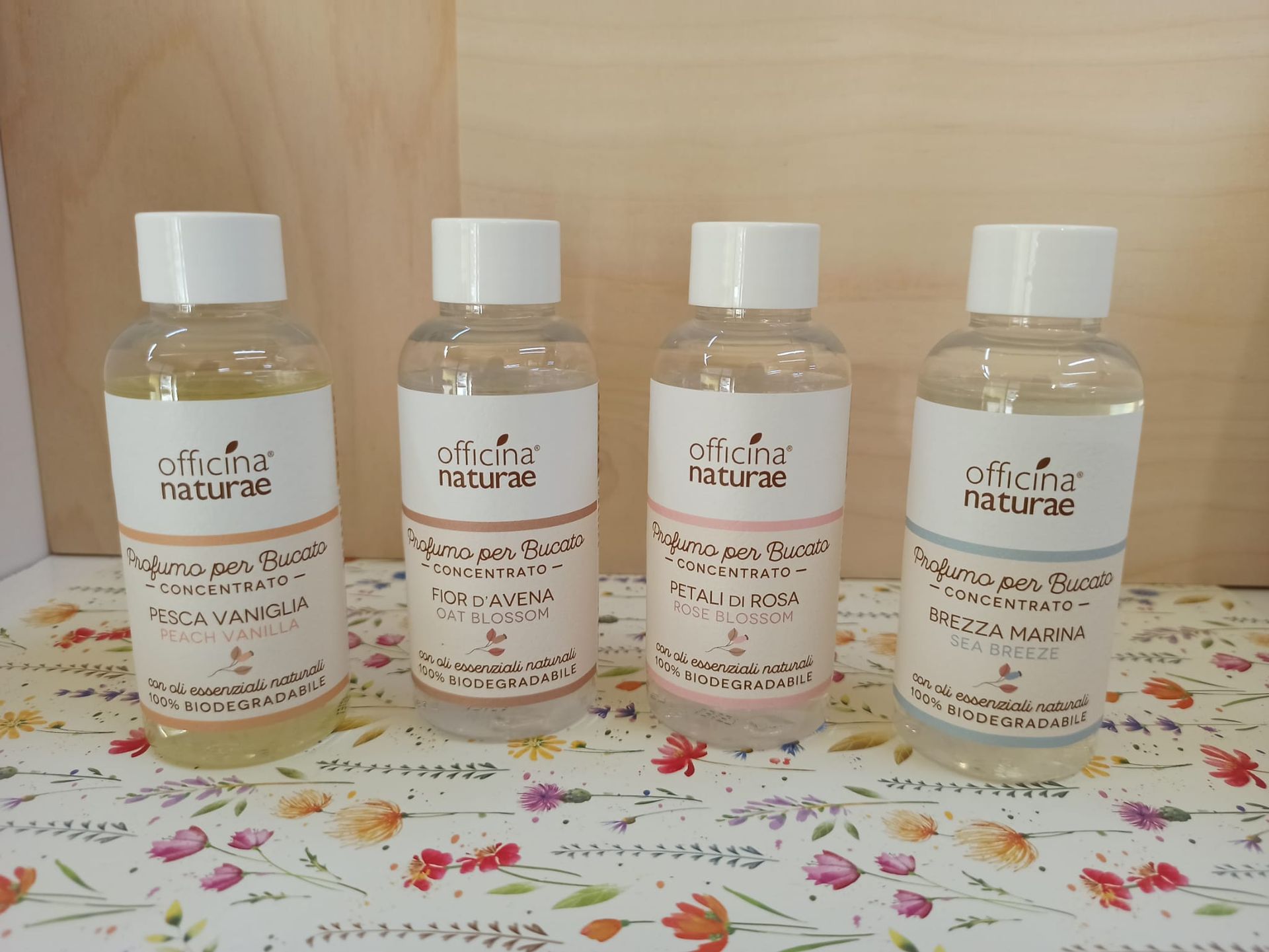 Officina Naturae da Airone a Poggibonsi Siena. profumo per bucato con oli essenziali naturali, formula concentrata, 100% biodegradabili.