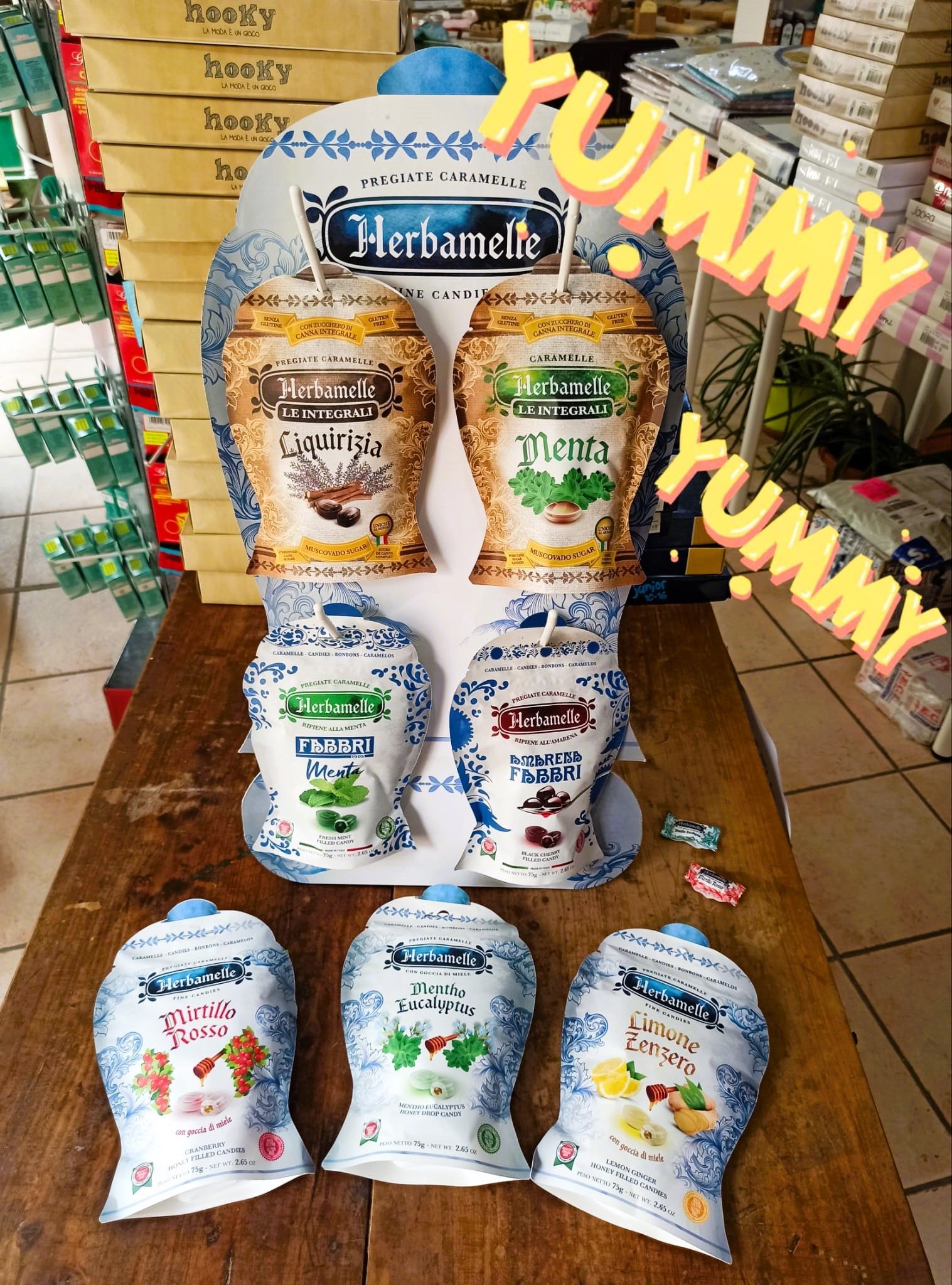 Caramelle HERBAMELLE da Airone a Poggibonsi Siena.