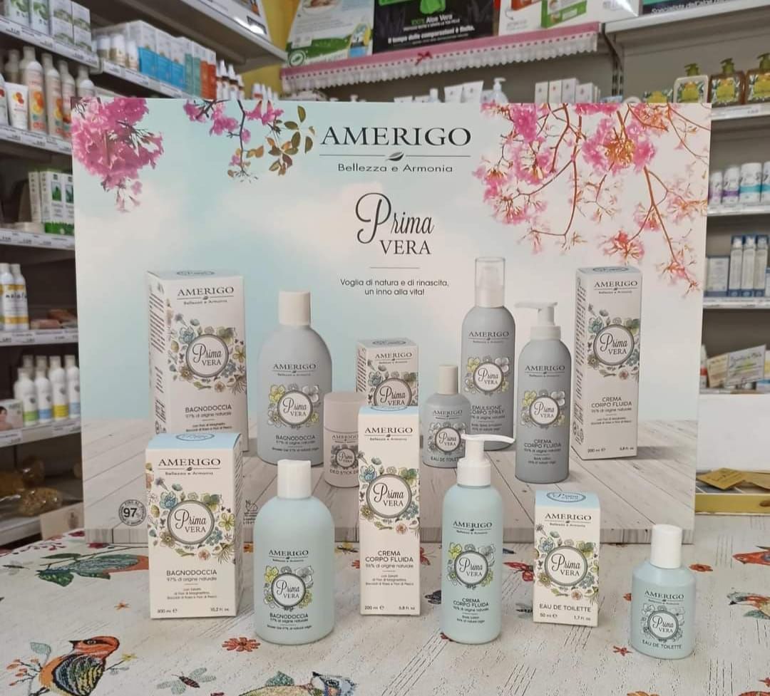 Amerigo cosmetici 100% made in Italy - Fragranza Prima Vera