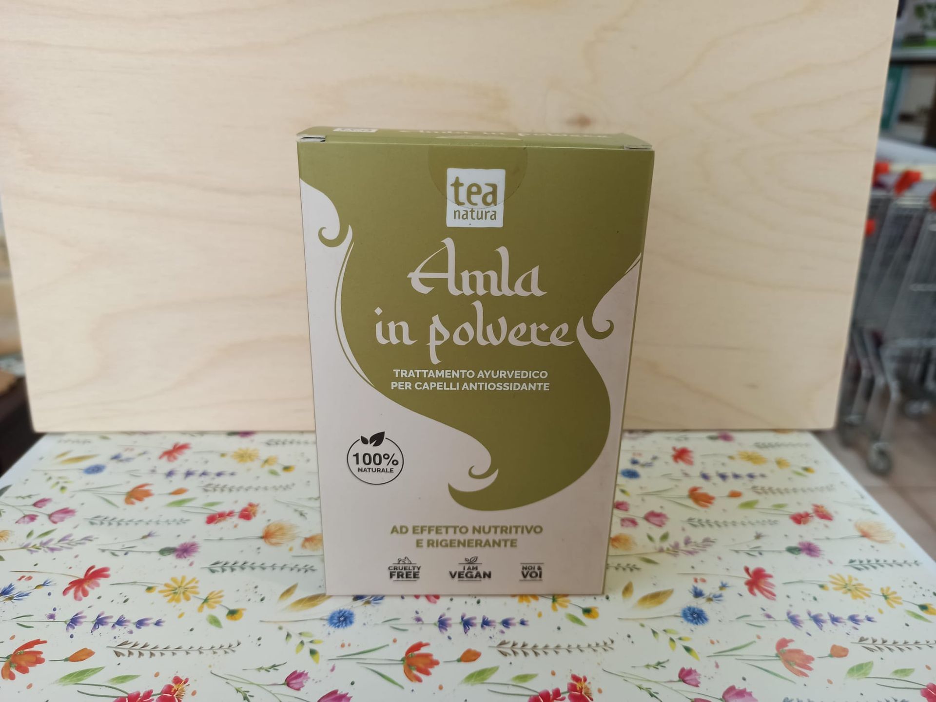 Tea Natura Amla in polvere. per trattamento ayurvedico e antiossidante per capelli.