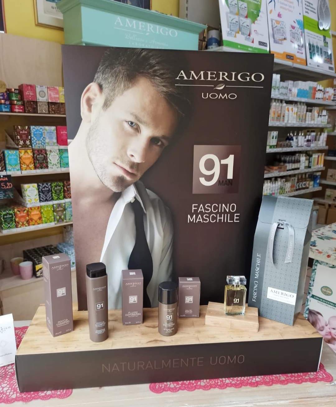 Amerigo cosmetici 100% made in Italy - Fascino Maschile