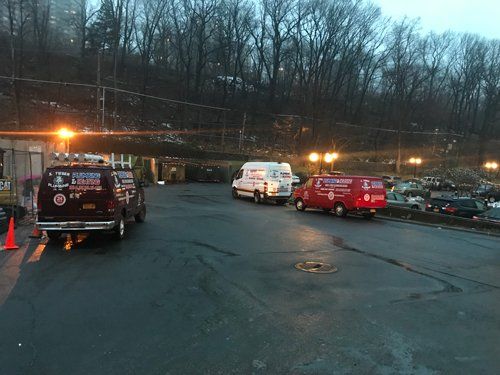 Vehicles Parked Outside — Bronx, NY — S Tieger Plumbing
