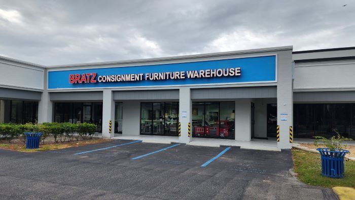 Storefront of Bratz Consignment Furniture Warehouse at 14181 S Tamiami Trail Fort Myers FL