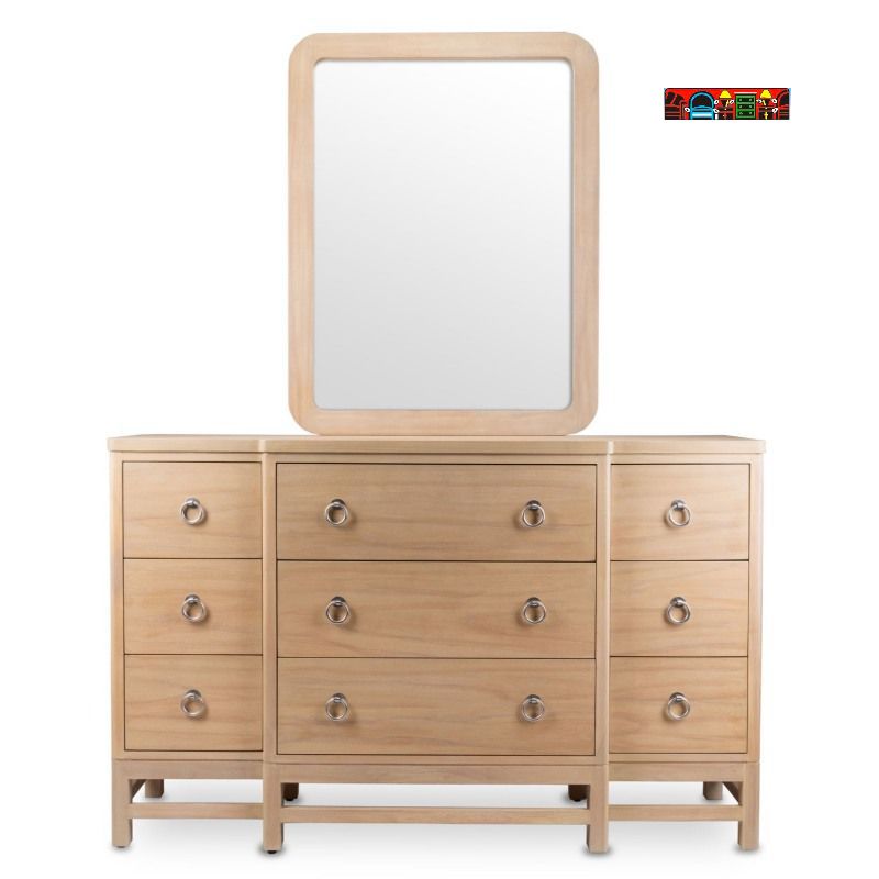 The Monterey bedroom collection features drawer glides for smooth operation.