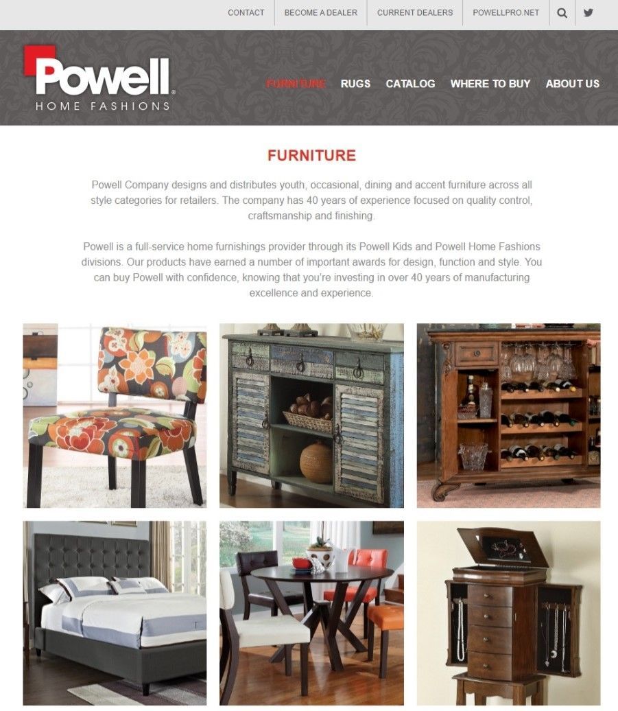 Powell Home Fashions Link
