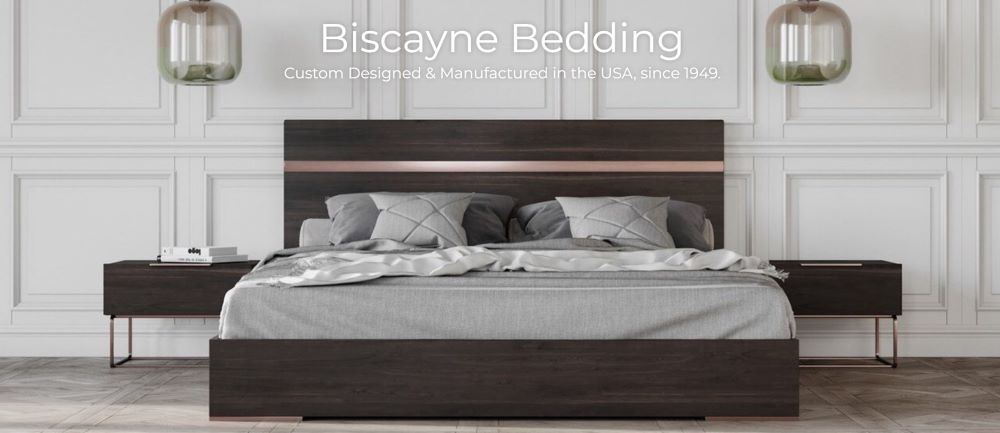 Biscayne bedding Logo