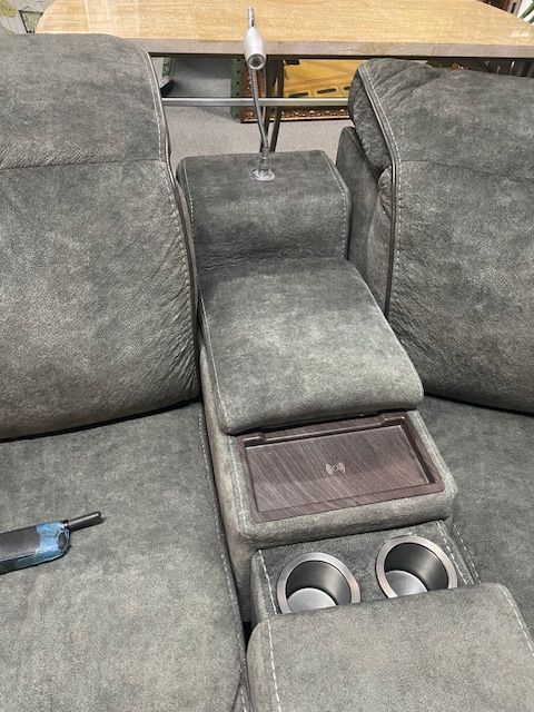 Preowned-Power-recliner-dark-grey-bratz-CFW-Ft-Myers-Fl