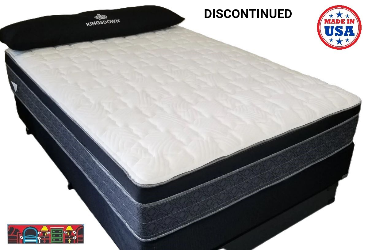 The Biscayne Bedding Ensbury Extra Firm Euro-Top Mattress is available at Bratz Consignment Furniture Warehouse in Fort Myers, FL.