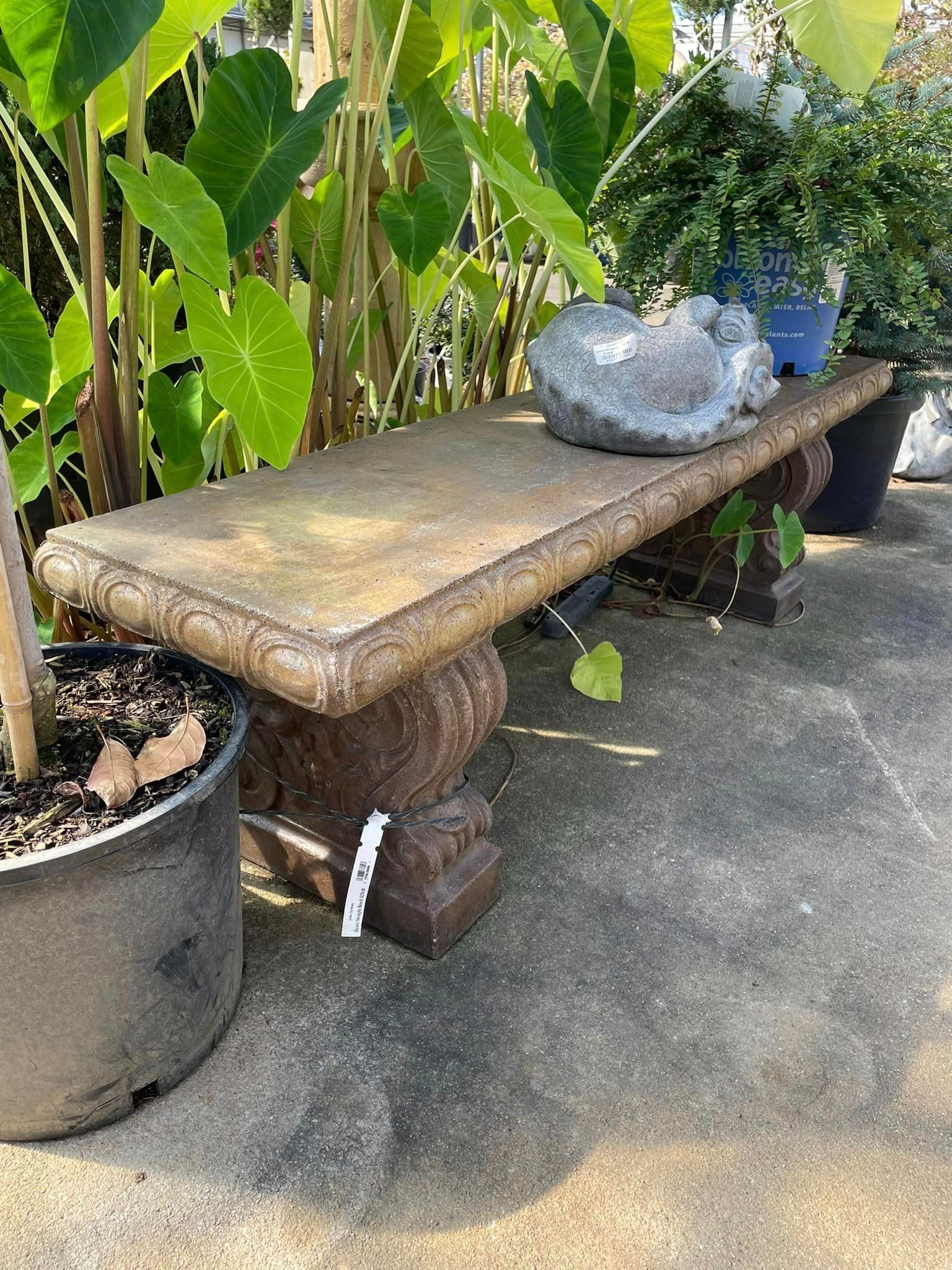 pottery, fountains, statuary