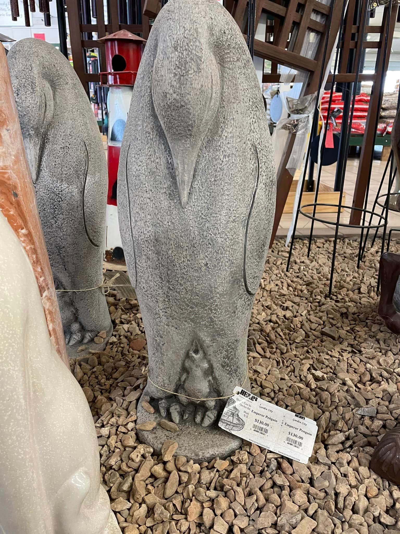 pottery, fountains, statuary