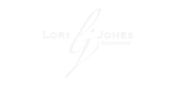 lori jones coaching logo on a white background