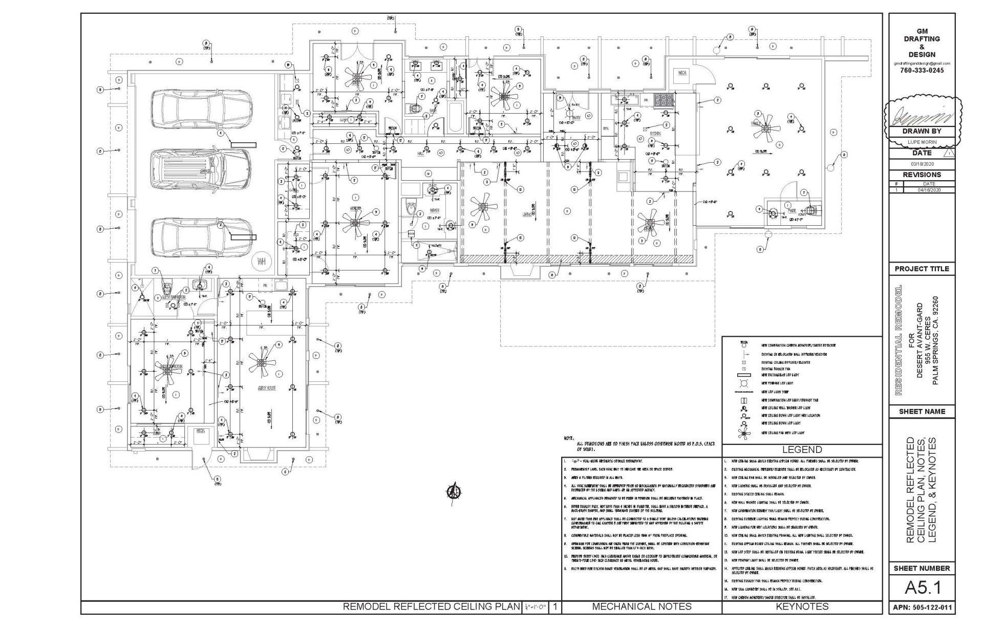 Drafting Services in Palm Springs, CA
