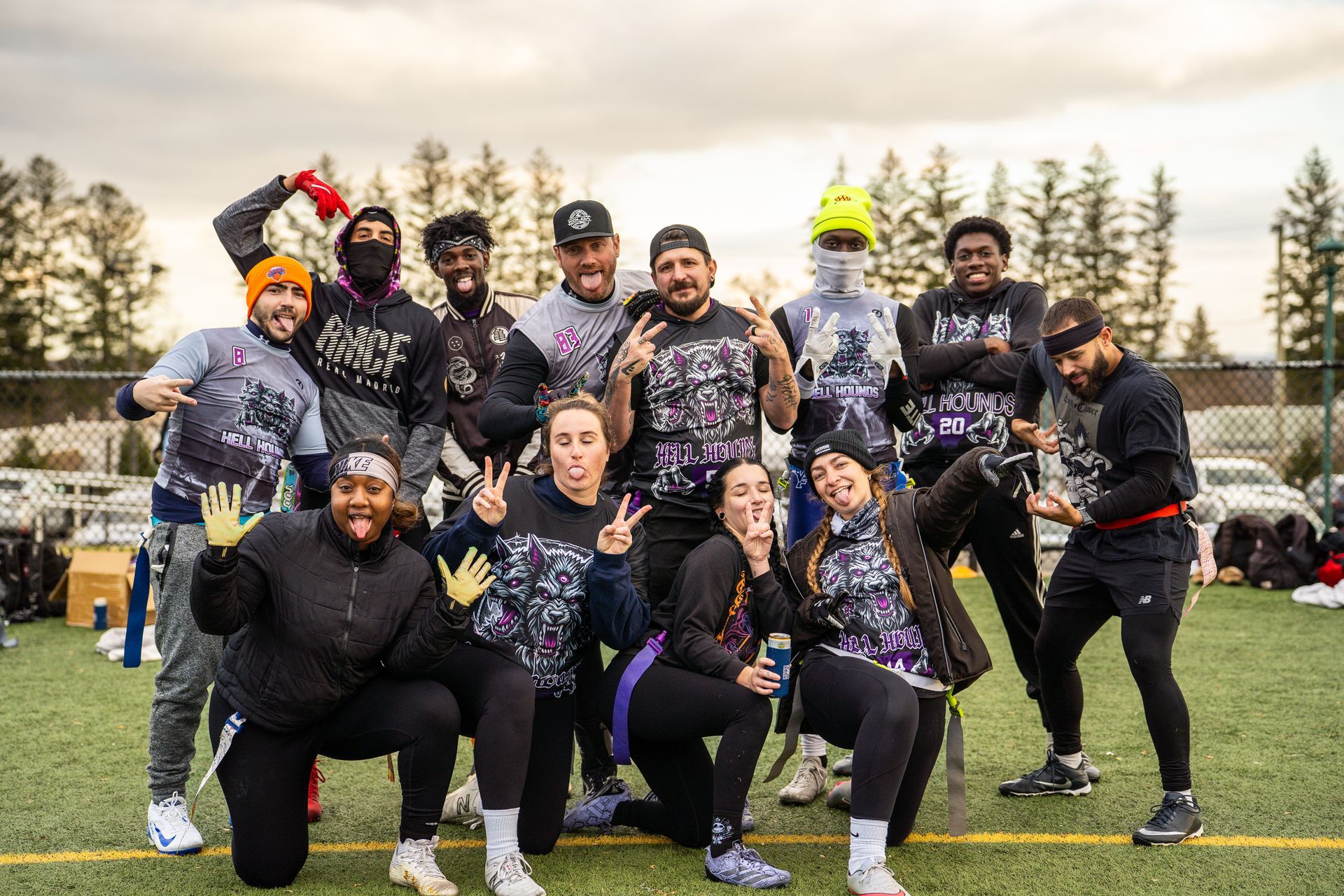 Adult flag football league team in Morris County, New Jersey