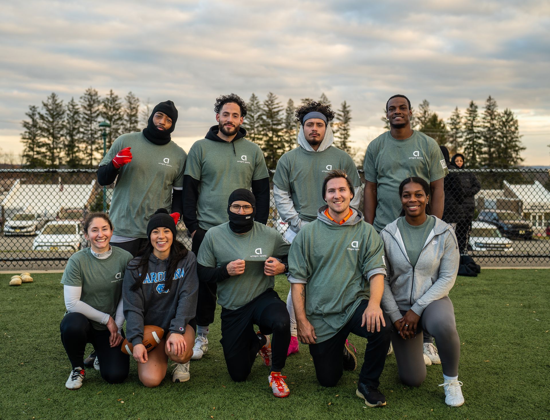 Adult flag football league team in Morris County, New Jersey