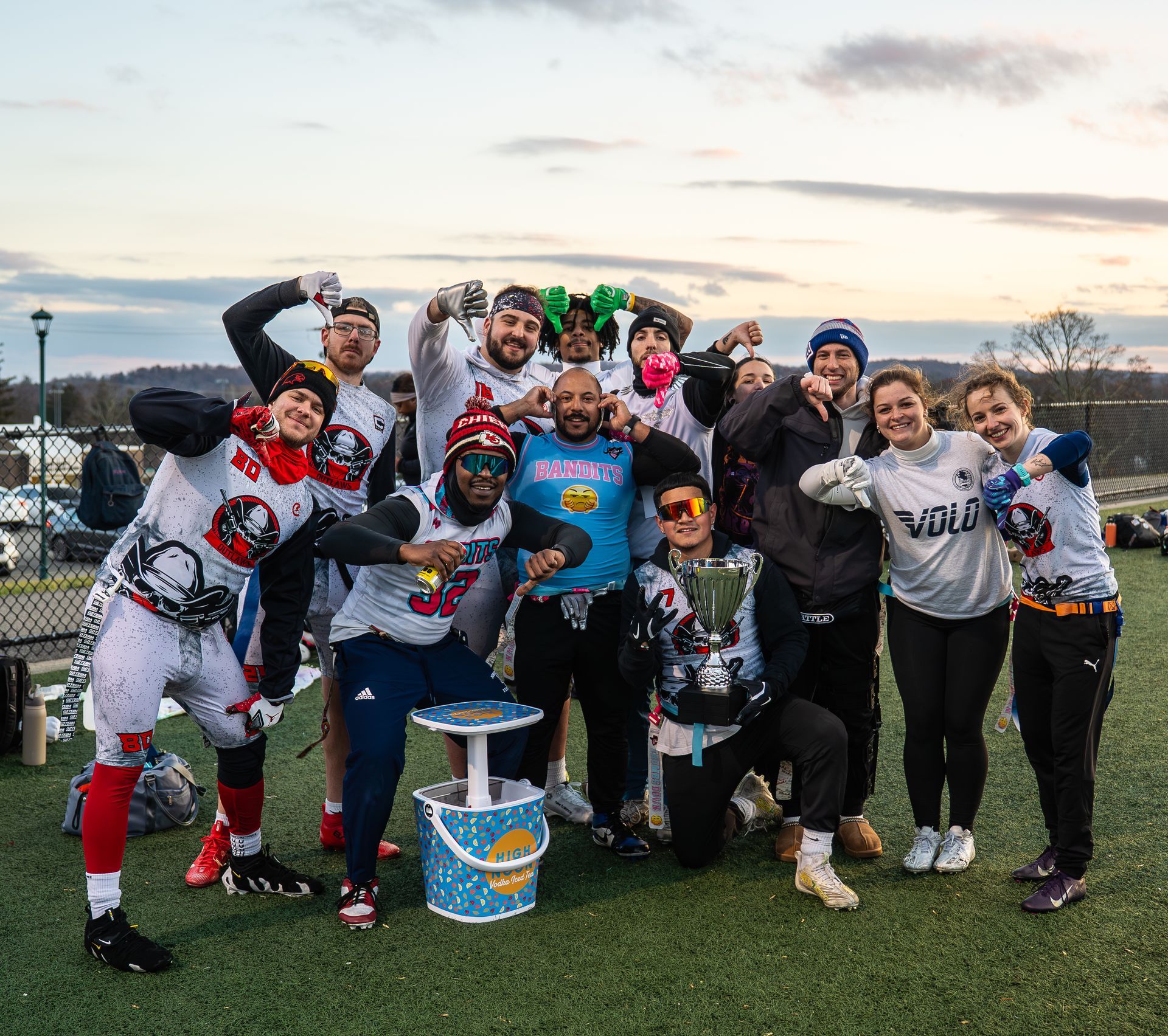 Adult flag football league team in Morris County, New Jersey