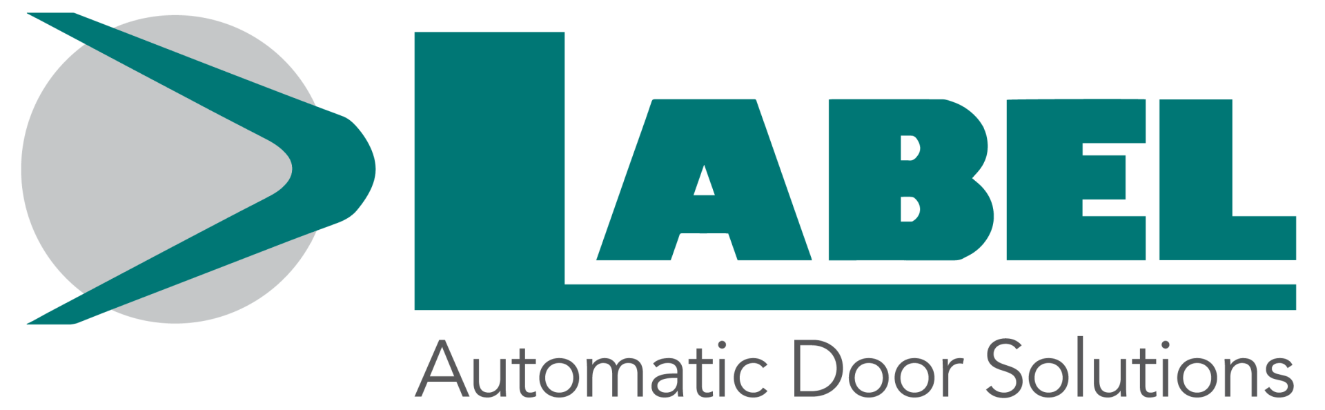 Il logo per le soluzioni per porte automatiche con etichette