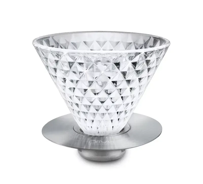 Driver 鑽石濾杯2-4cup 玻璃濾杯 手沖器具