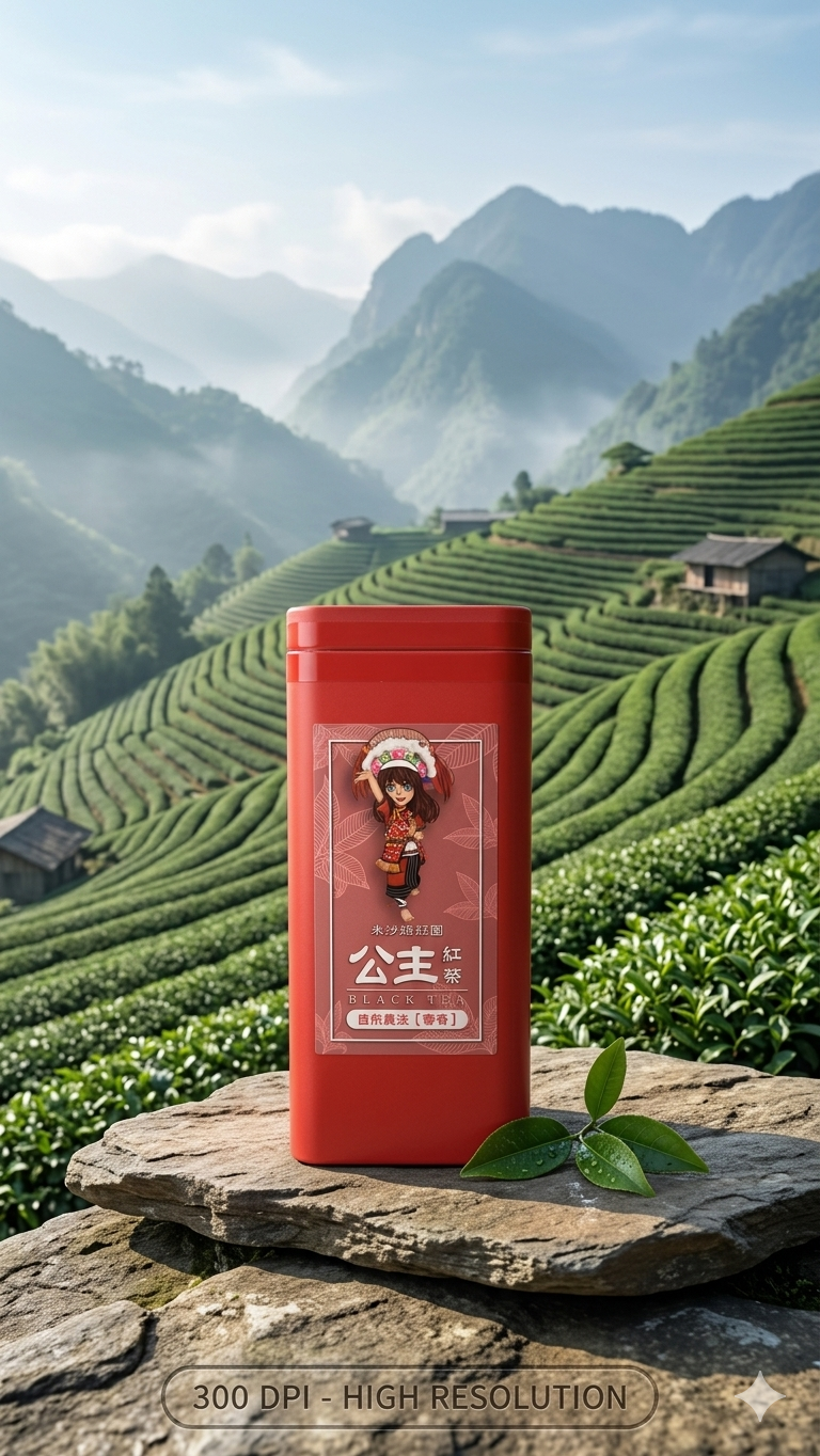 公主紅茶-自然農法【蜜香】85g 裝