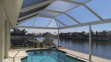 Pool Roof Cover — Cape Coral, FL — ABC Screen Masters