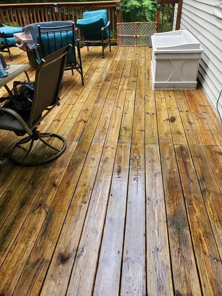 Deck Pressure Wash