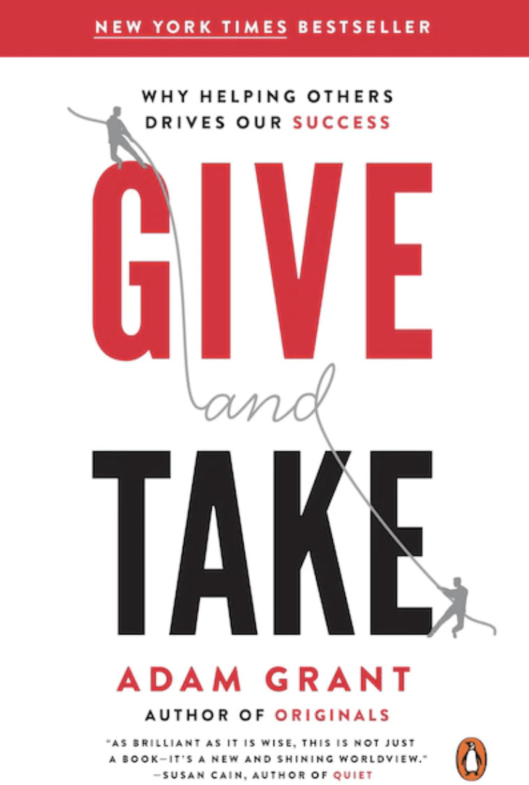 Book Recommendation: Give and Take
