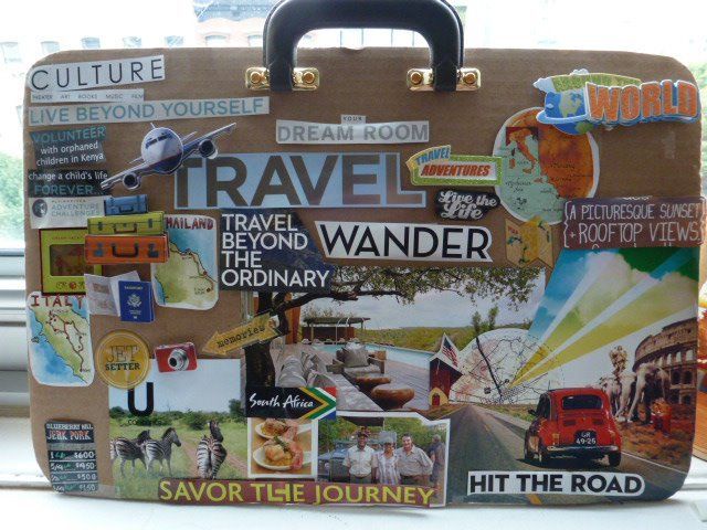 travel vision board