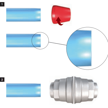how to install aluminum air pipes