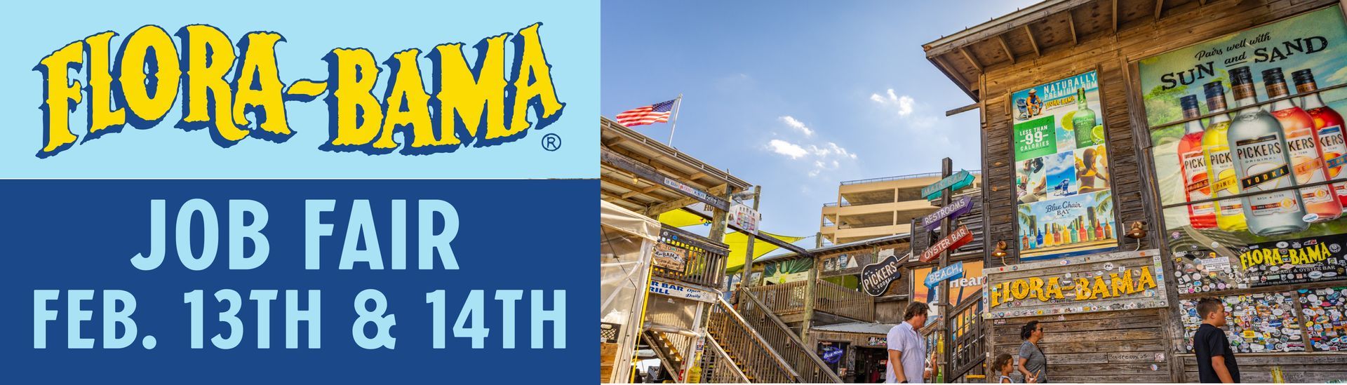 hiring, job near me, beach bar job, flora bama job