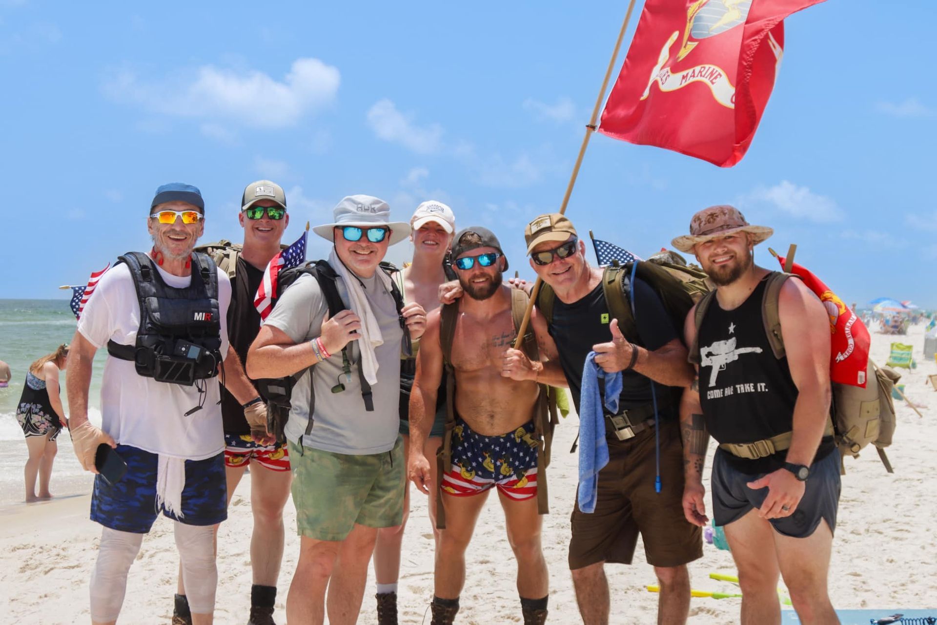 Gulf Coast Silkies Ruck, florabama, Memorial Day