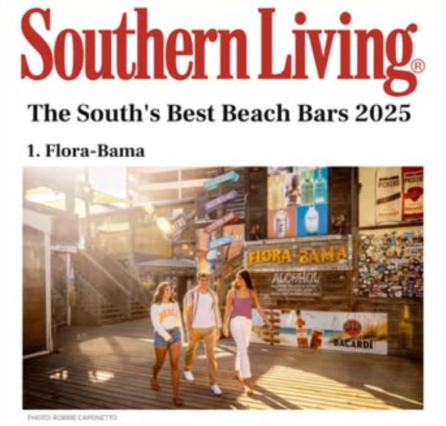 Southern Living Best beach bar, flora bama