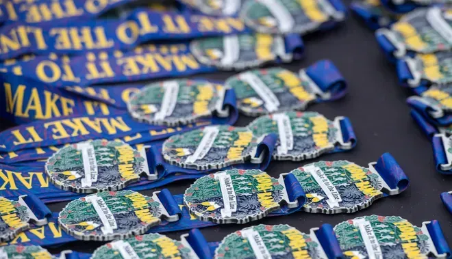 Make it to the line run Flora-Bama