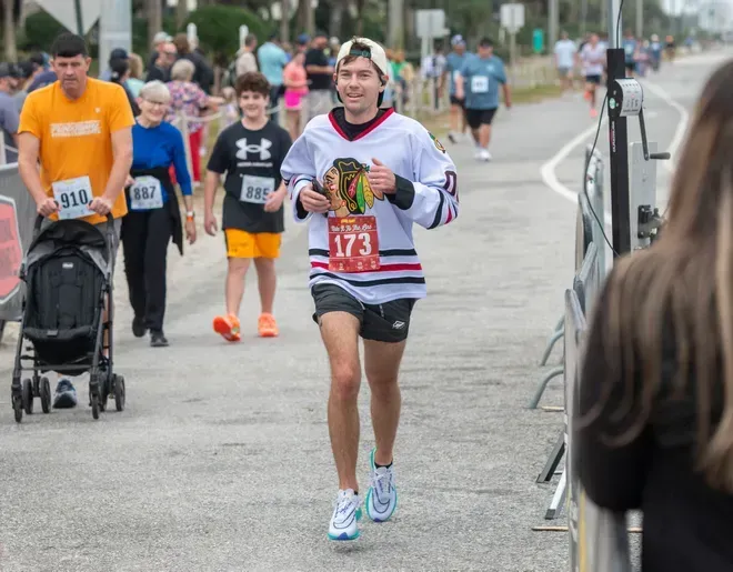 Make it to the line run Flora-Bama