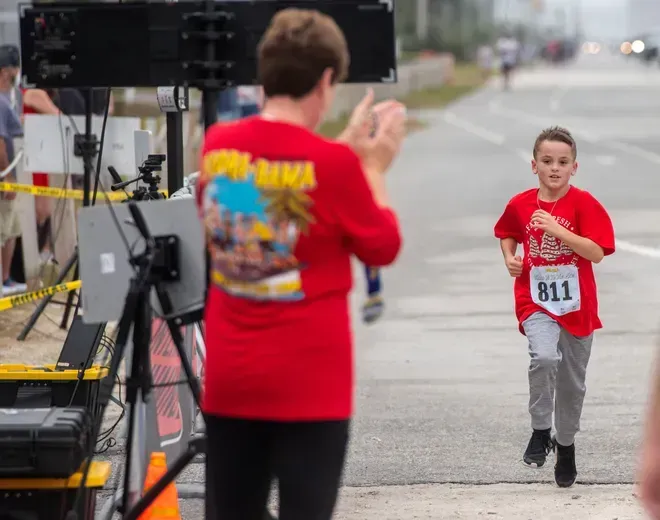 Make it to the line run Flora-Bama