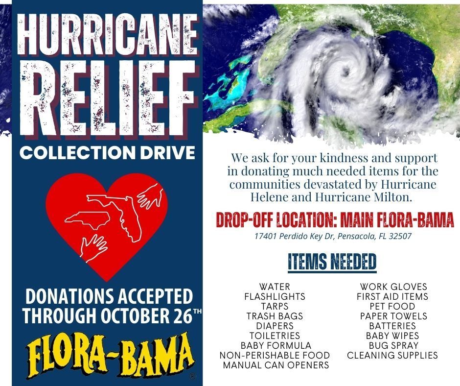 Flora-Bama Hosts Hurricane Relief Drive