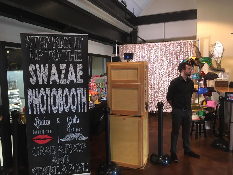Swazae Photo Booth at a party at the Stony Creek Brewery