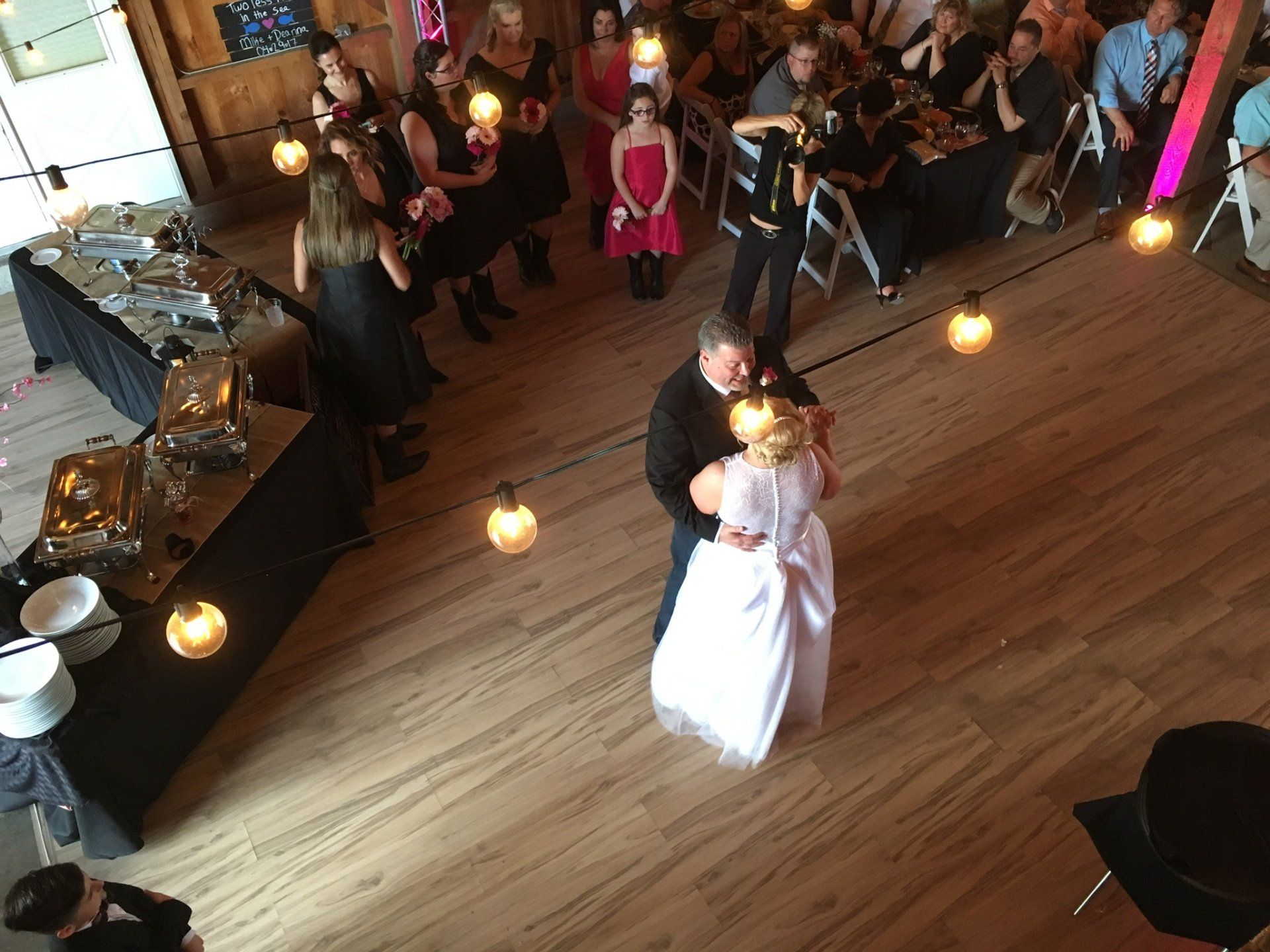 First Dance at Allen Hill Farm for a wedding